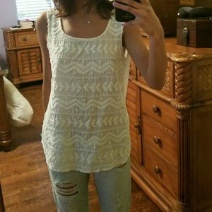 Detailed summer tank top