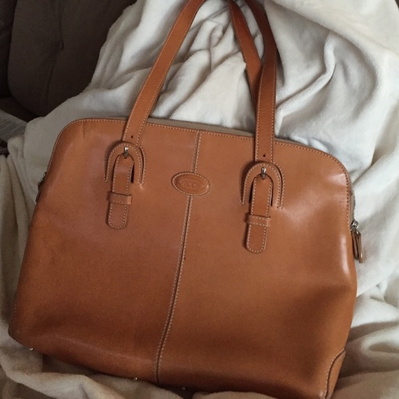 Tod's leather satchel. Excellent condition