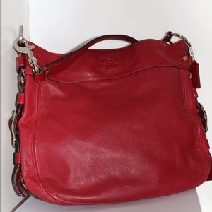 Coach red purse