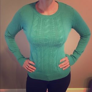 Green sweater