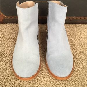 ZARA Baby Blue Booties