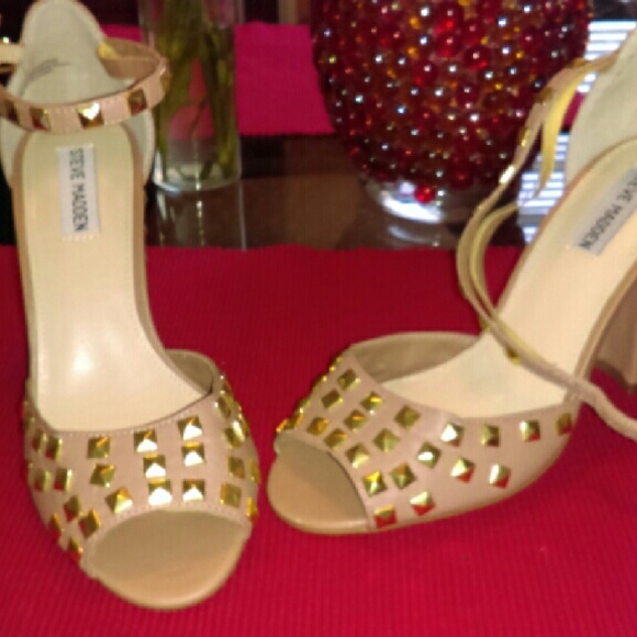 Steve Madden.  Heels with studs