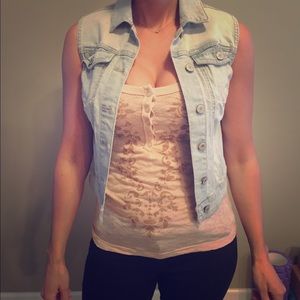 Denim vest