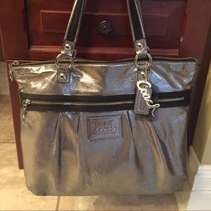 Coach Poppy tote handbag