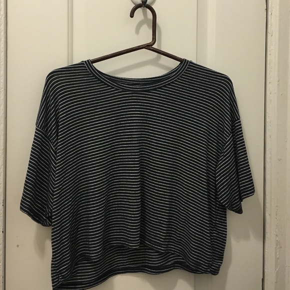 Brandy Melville Striped crop top