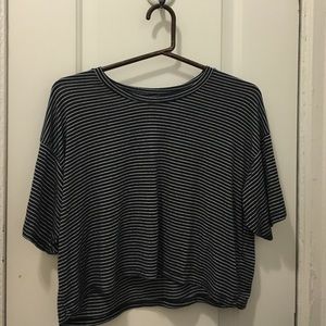 Brandy Melville Striped crop top