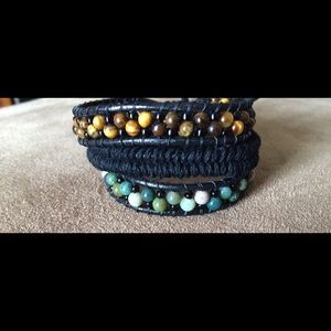 Leather Wrap Bracelet