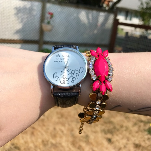 Who Cares I'm Late Anyways Watch - Picture 3 of 4