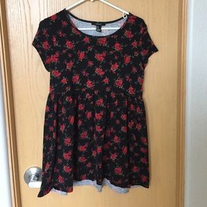 Floral babydoll dress