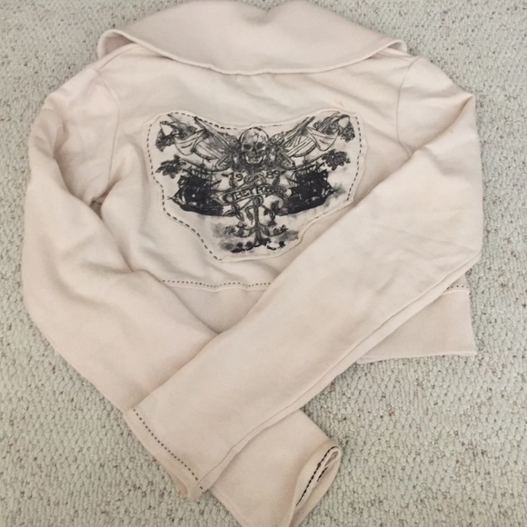 Obey crop sweater