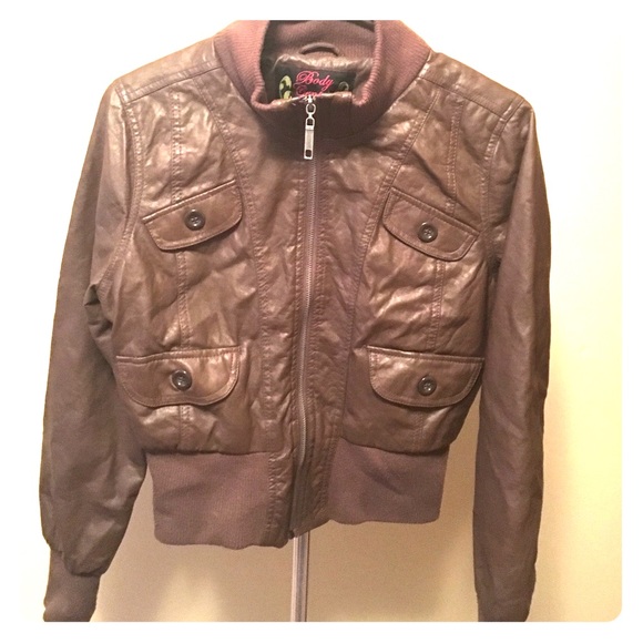 Brown Leather Jacket