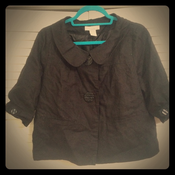 Linen blazer, silky lining