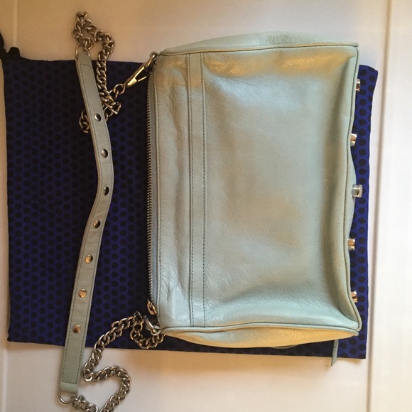 Rebecca Minkoff Light Blue mini MAC crossbody - Picture 4 of 6