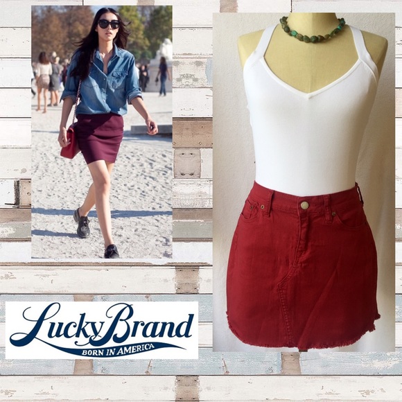 Lucky Brand Denim Skirt