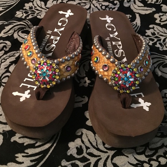 Gypsy Soule flip flops