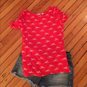 Brand new condition Anthropologie T! Great detail!