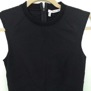 10 Crosby Derek Lam form fitting sleeveless dress.