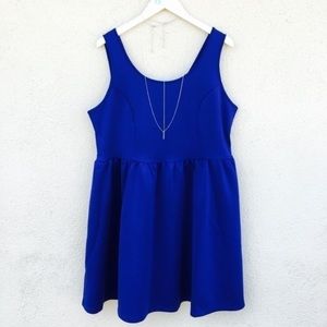 Blue dress