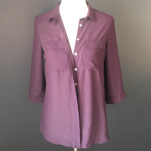 Plum H&M top