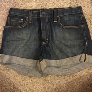 Fossil jean shorts