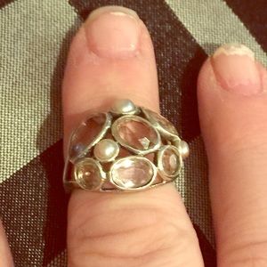 Silpada size 8 ring ring