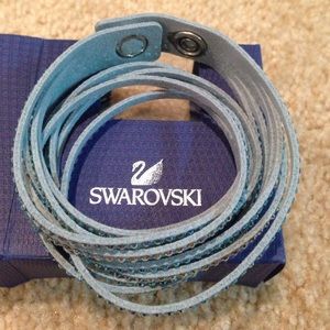 Swarovski Slake light blue bracelet