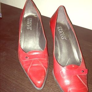 Franco Sarto Red Pumps