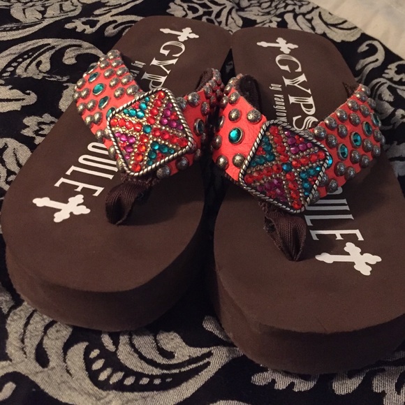 Gypsy Soule flip flops