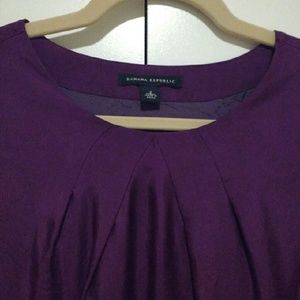 SOLD. Silk Banana Republic dress with pockets