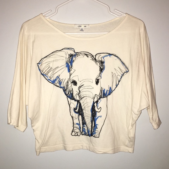 Off-white elephant t-shirt