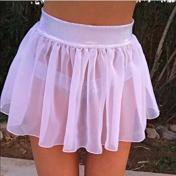 RAVE SKIRT disco cheekz