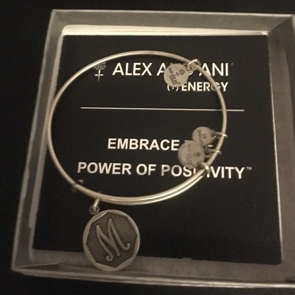 Alex and Ani "M" bracelet