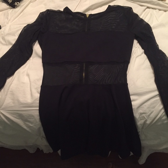 Pacsun Kendall & Kylie black skater dress