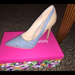 Blue Jean Heels