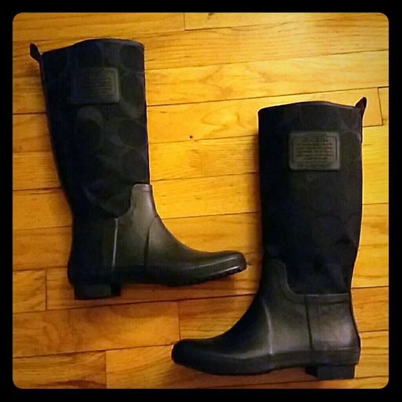Coach Shoes - Authenic Coach rainboots