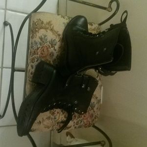 More pics of black combat boots