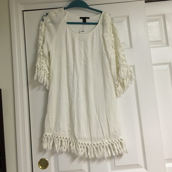 F21 tassel dress