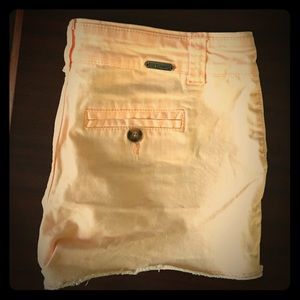 BKE shorts! Light orange!