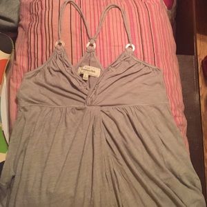 Light Gray Halter tank top
