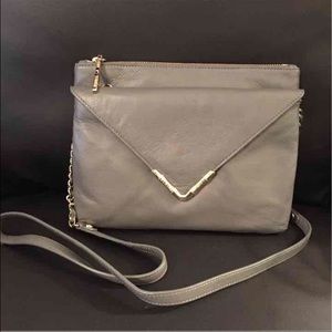 NWT Elaine Turner Genuine Leather Crossbody Bag