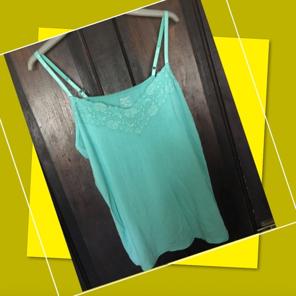 Teal camisole