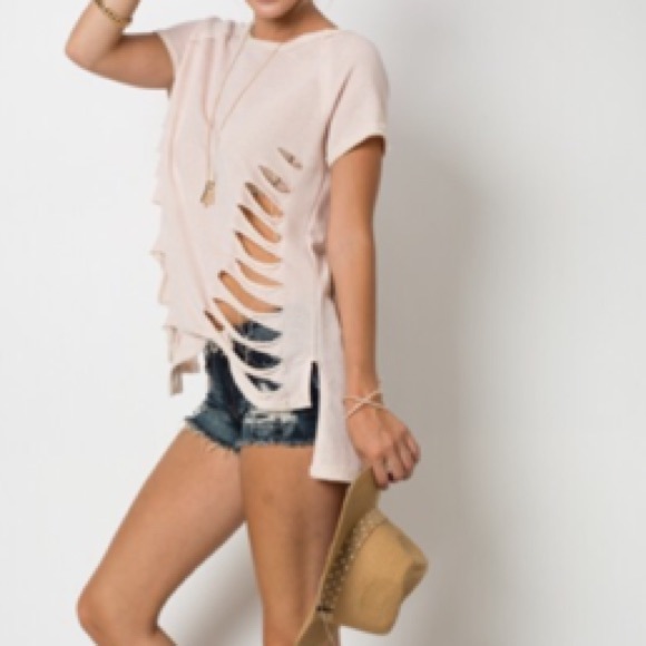 Round neck Ragland Top - Picture 2 of 3