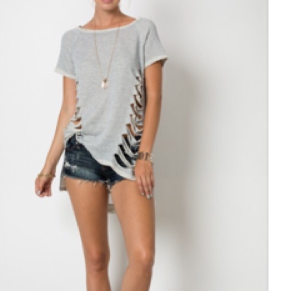 Round neck Ragland Top - Picture 3 of 3