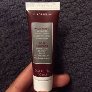 Korres Wild Rose Brightening Facial, 0.34 OZ mini