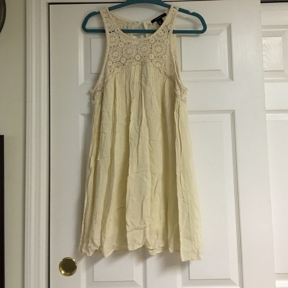 F21 crochet baby doll dress