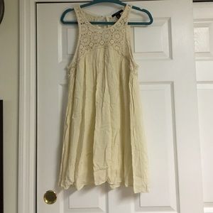 F21 crochet baby doll dress