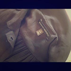 XXS Banana Republic Black Shirt Dress