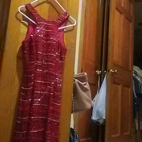 Red dress
