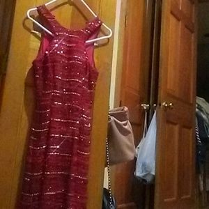 Red dress