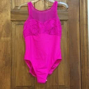Fuchsia vintage bathing suit 👙